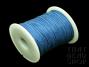 1mm Blue Waxed Cotton Cord Roll - 100 Yards